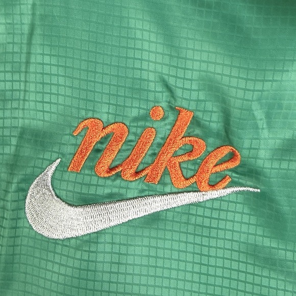 Nike Sportswear NSW Fleece Lined Hooded Jacket Hooded Green Blue Youth Medium - Picture 3 of 8